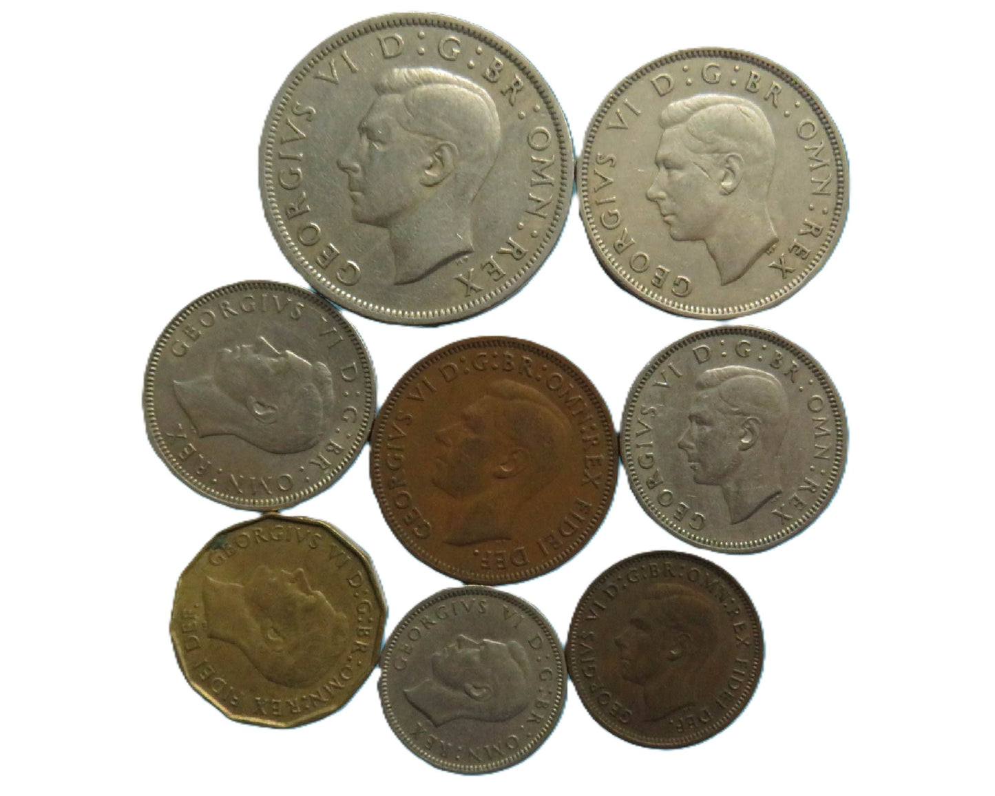 1951 Great Britain Coin Year Set