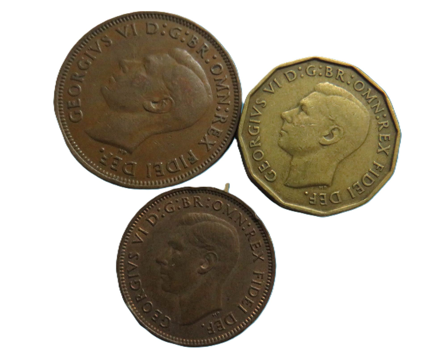 1952 Great Britain Coin Year Set
