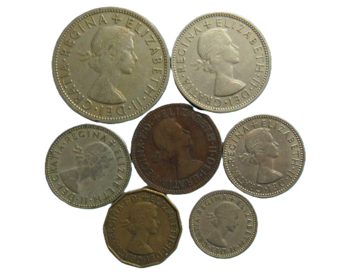 1958 Great Britain Coin Year Set