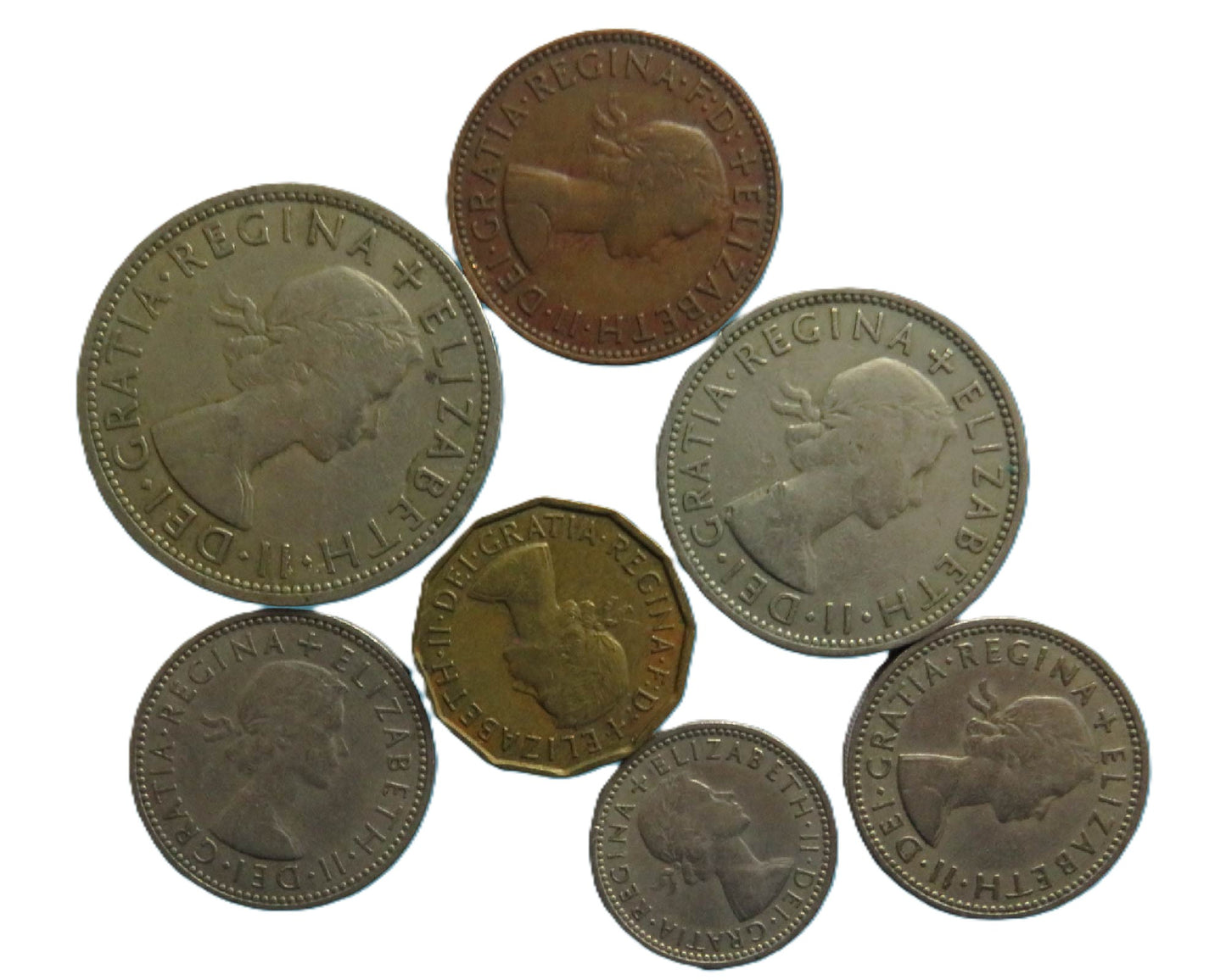 1959 Great Britain Coin Year Set