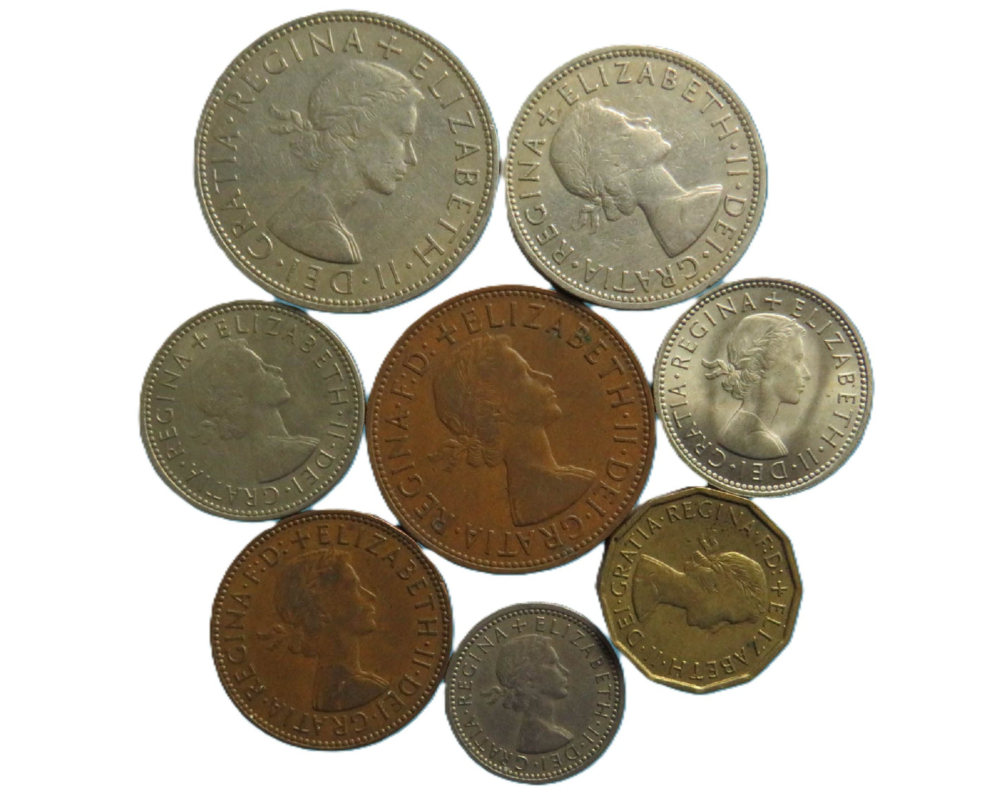 1964 Great Britain Coin Year Set