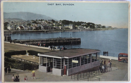 Old Postcard of East Bay, Dunoon 1948 - Ref : 1001