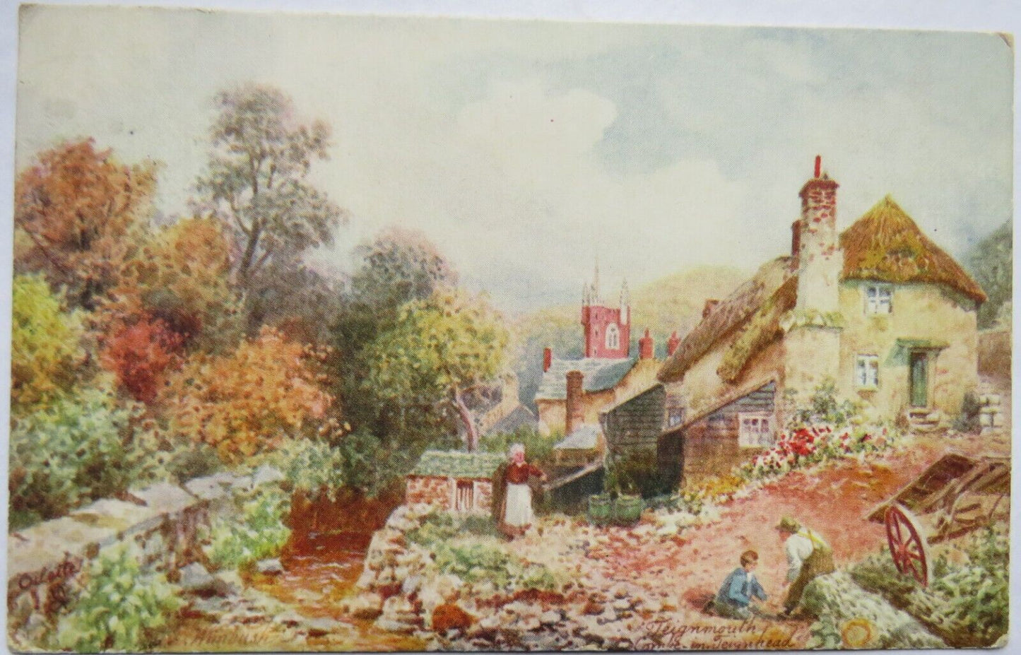 Old Postcard of Teignmouth 1914