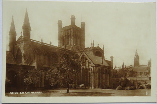 Old Postcard of Chester Cathedral, Unposted