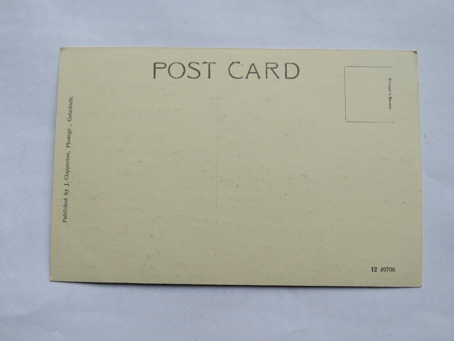 Old Postcard of Sir Walter Scott and his Literary Friends At Abbotsford