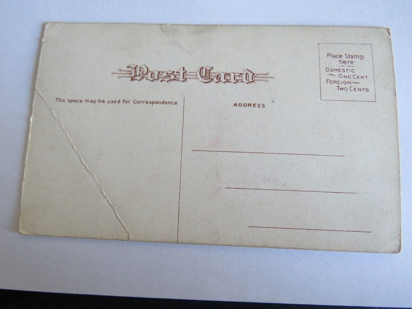 Old Postcard From Wales - Ref : 1026