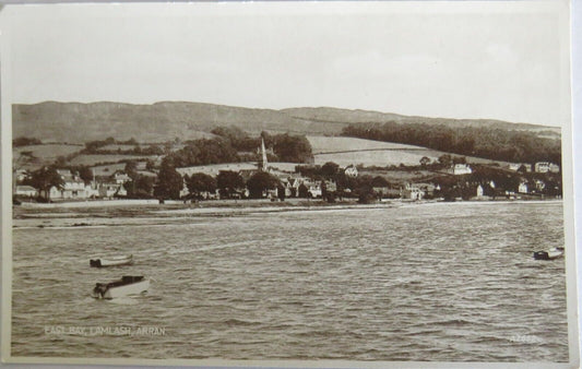 Old Postcard of East Bay, Lamlash, Arran  - Ref : 1030
