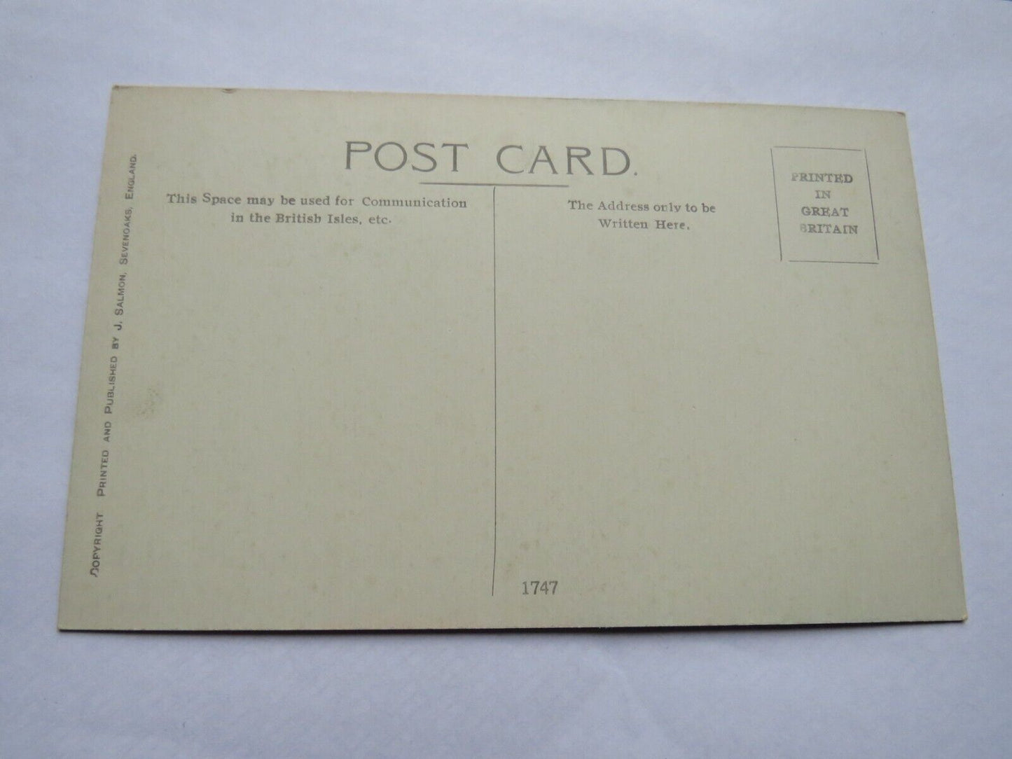 Old Postcard of Attack on Enemy Aerodrome