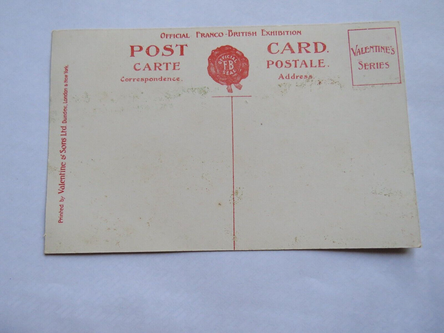 Old Postcard of Senegalese Village, Franco-British Exhibition, London 1908