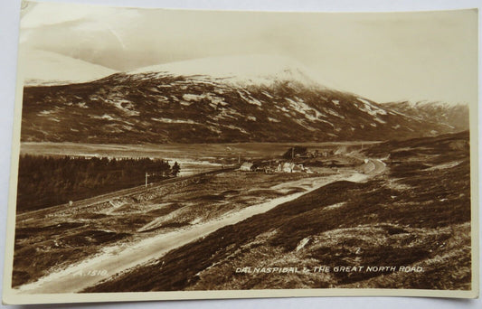 Old Postcard of Dalnaspidal & The Great North Road, 1951