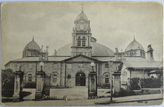 Old Postcard of Devonshire Hospital, Buxton  - Ref : 1025