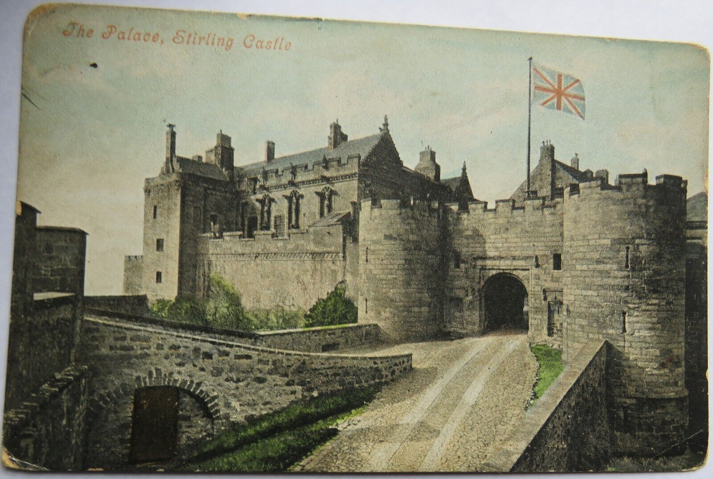 Old Postcard of The Palace, Stirling Castle