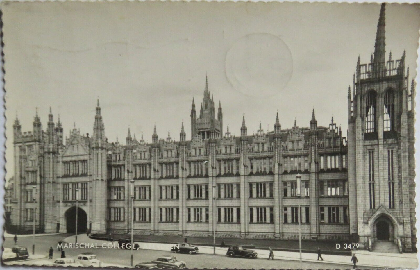 Old Postcard of Marischal College, Aberdeen 1965 - Ref : 1012