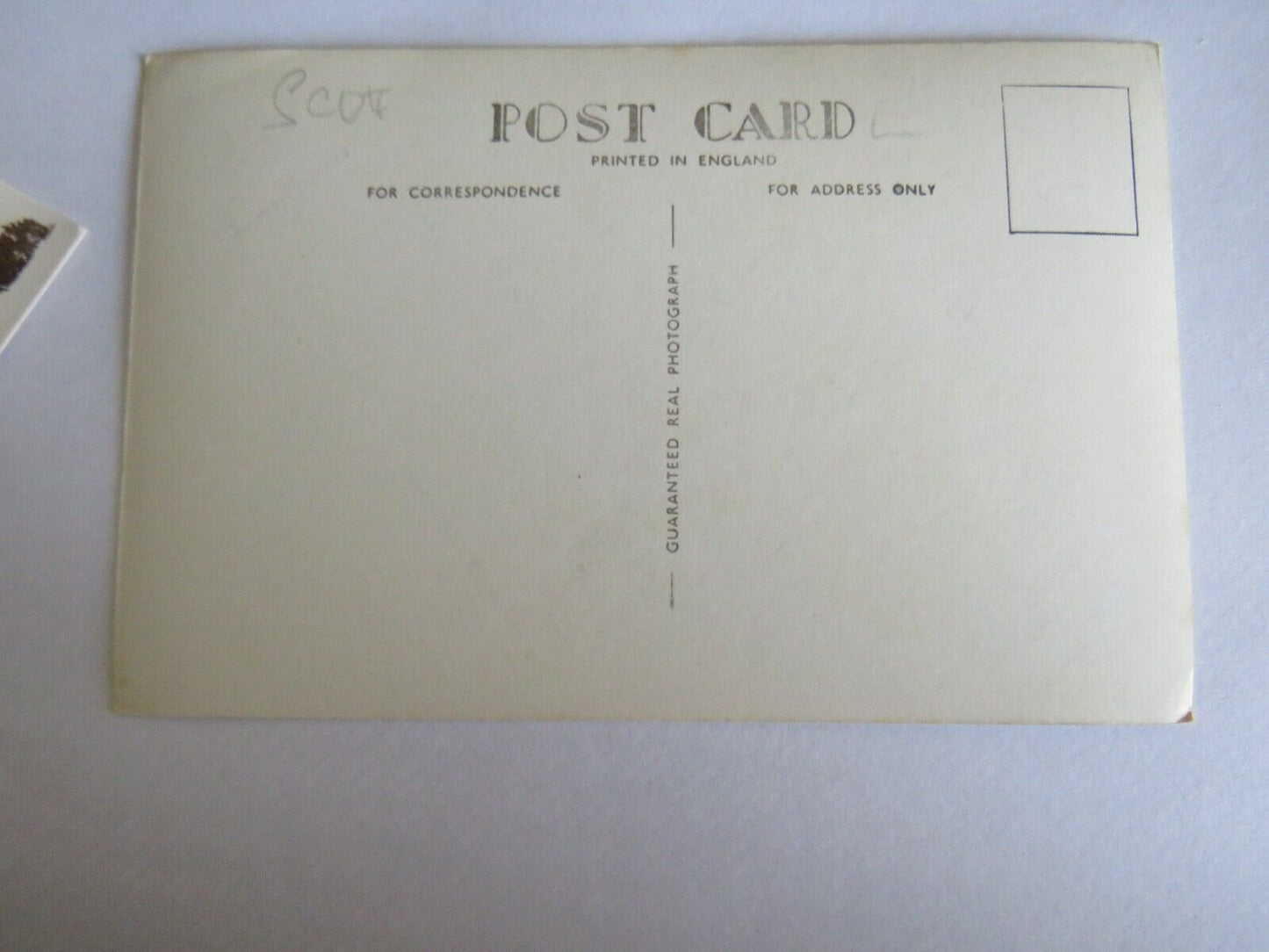 Old Postcard of The Last House In Scotland At John O'Groats - Ref : 1027