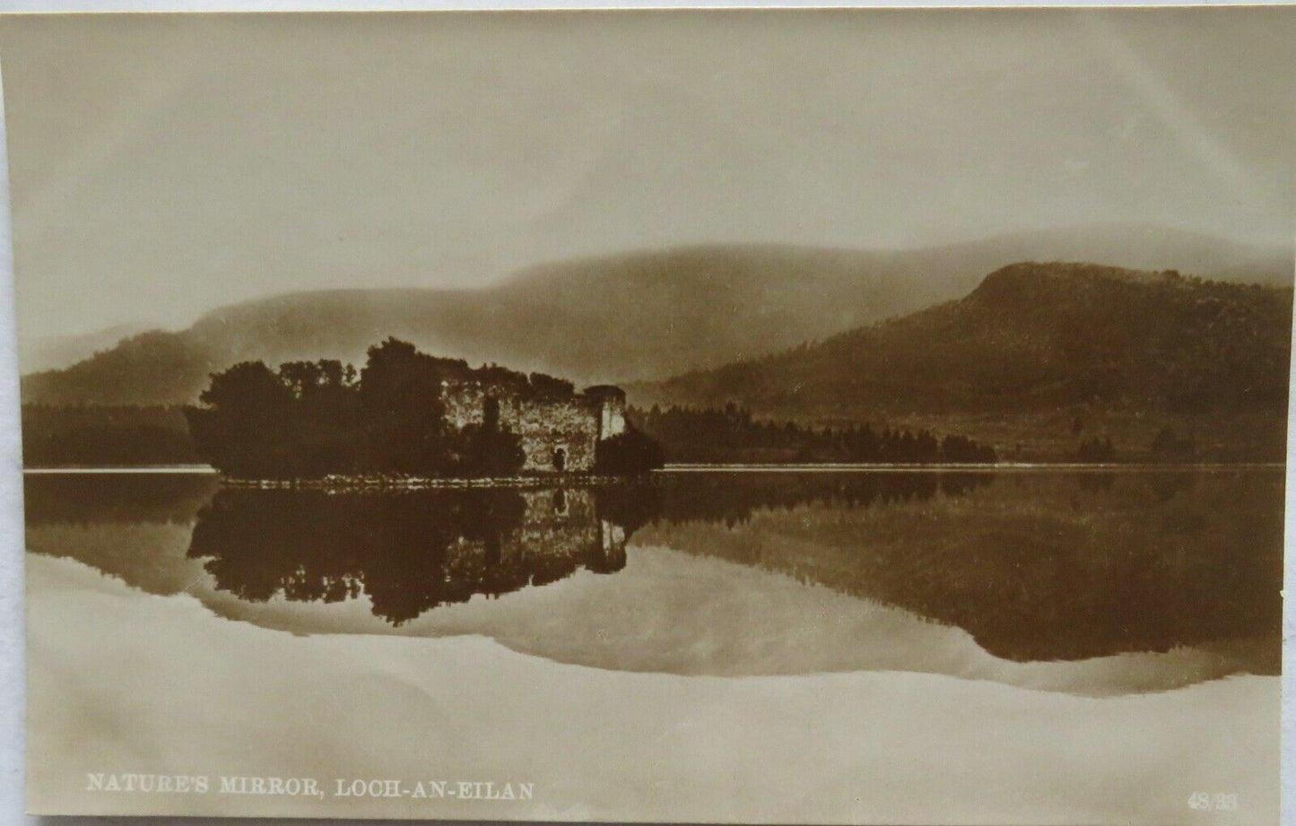 Old Postcard of Dunstaffenage Castle, Oban - Ref : 1006