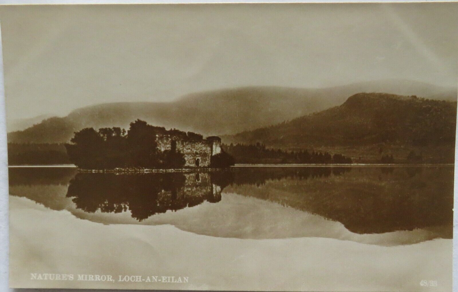 Old Postcard of Dunstaffenage Castle, Oban - Ref : 1006