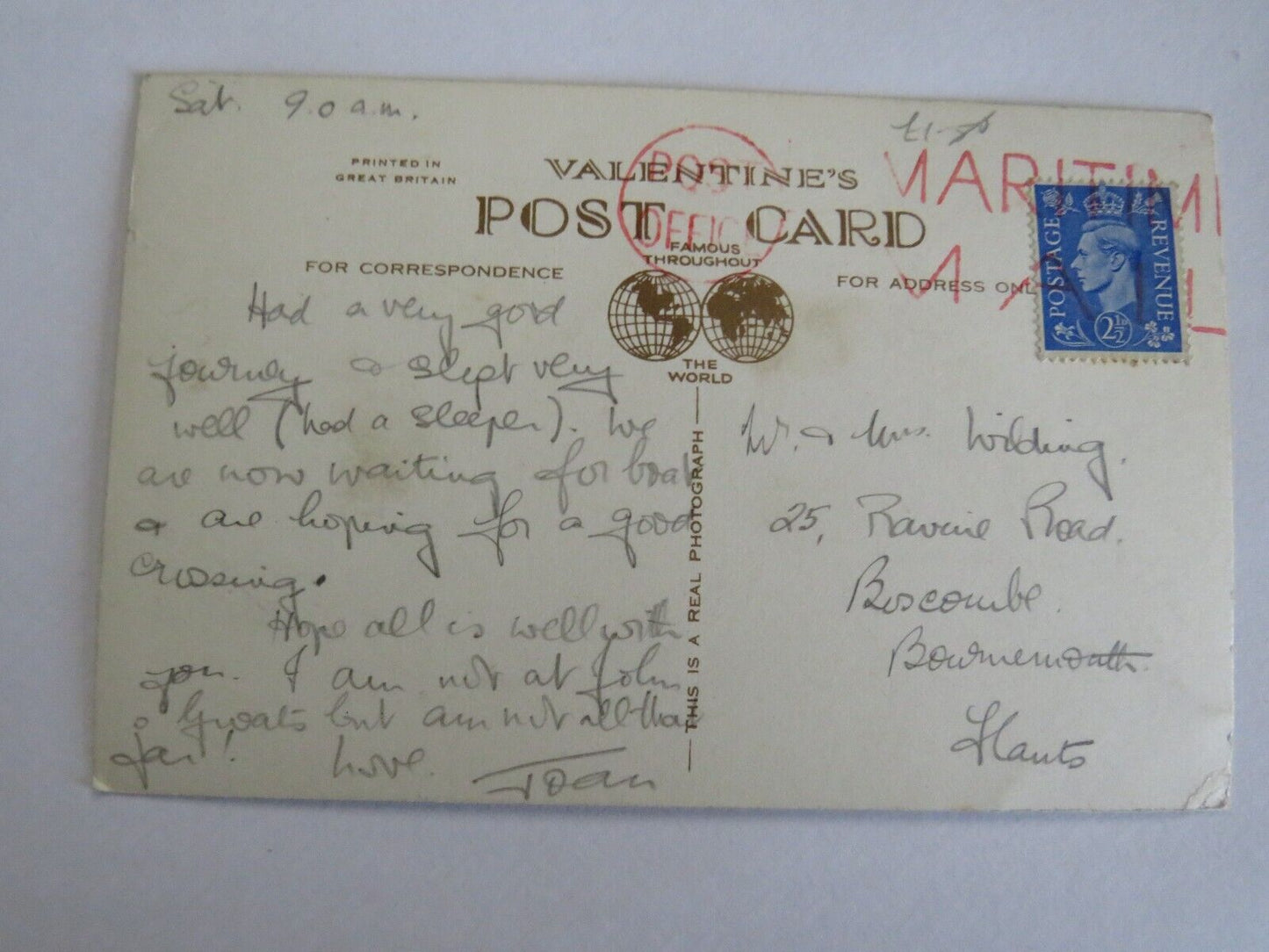 Old Postcard of John O'Groats - Ref : 1017
