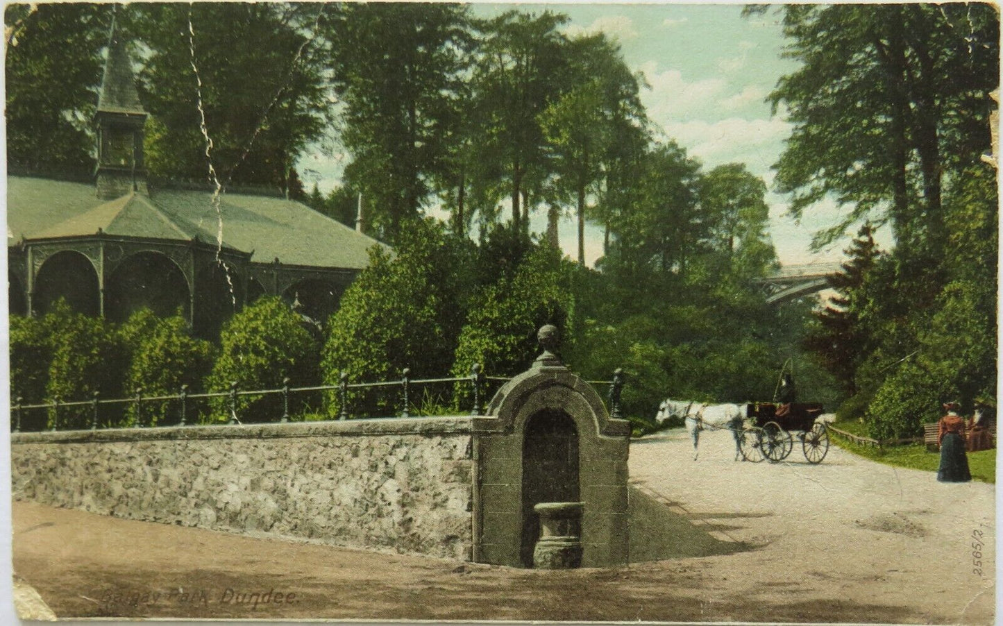 Old Postcard of Balgay Park Dundee 1905 - Ref : 1002