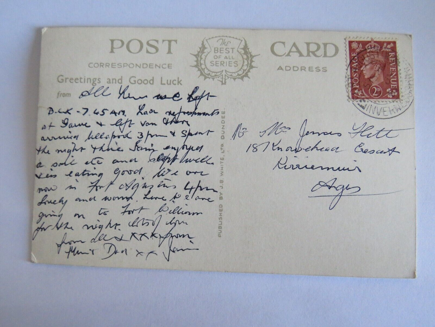 Old Postcard of The Approach To Ullapool and the Summer Isles - Ref : 1023