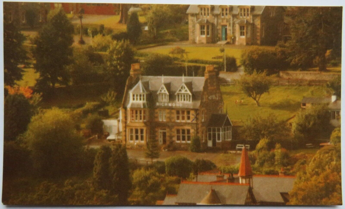 Old Postcard of The Richmond Hotel, The Highlands, 1986