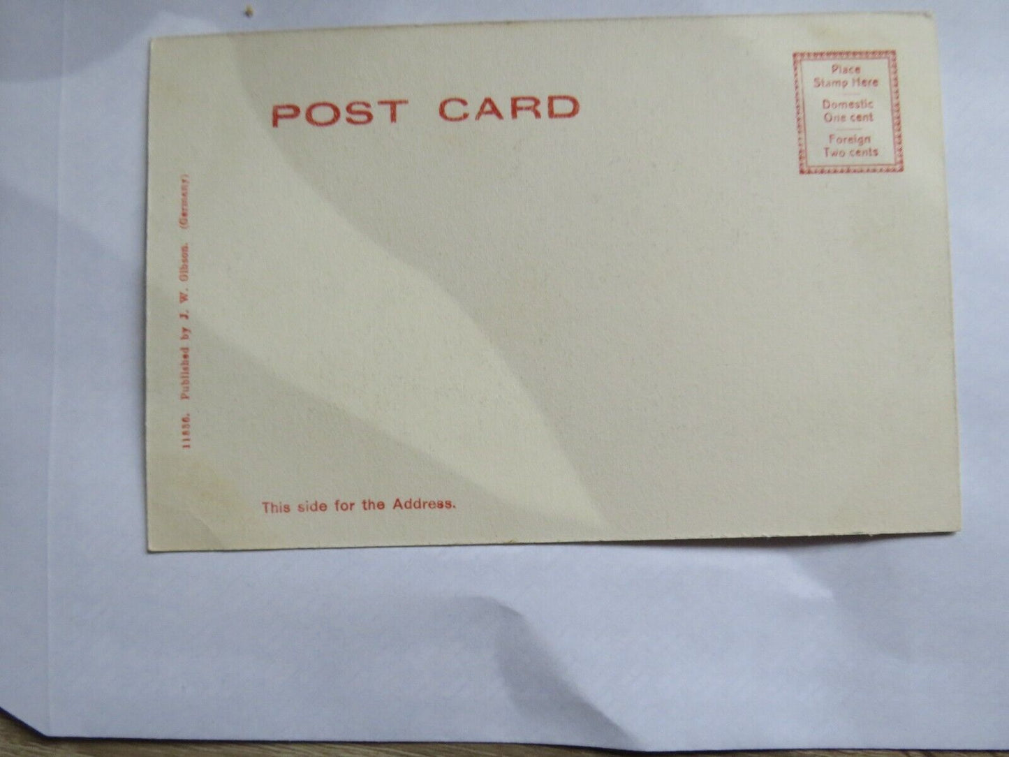 Old Postcard of Abbott Street, Hoosick Falls, N. D - Ref : 1013