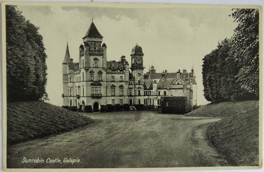 Old Postcard of Dunrobin Castle, Golspie  - Ref : 1021
