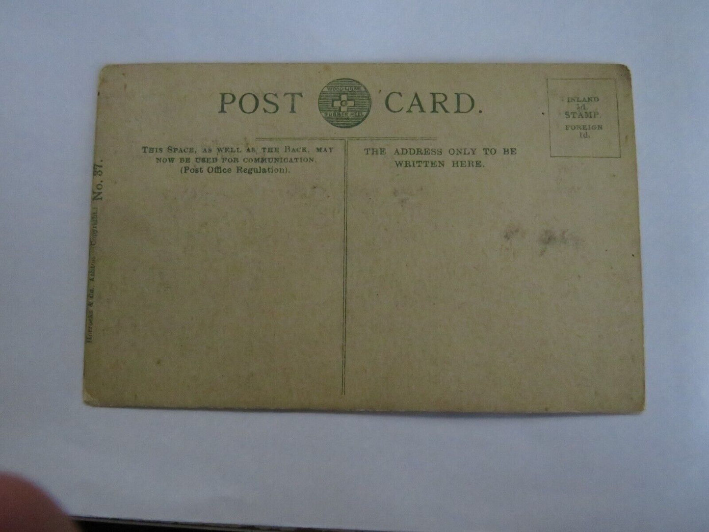 Old Antique Postcard of Eaton Hall - Ref : 1039