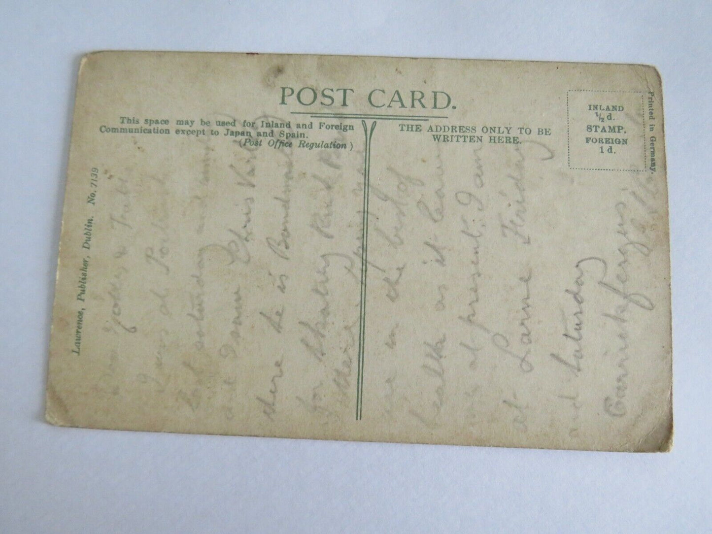 Old Postcard of The Steucan's Giant's Causeway - Ref : 1016