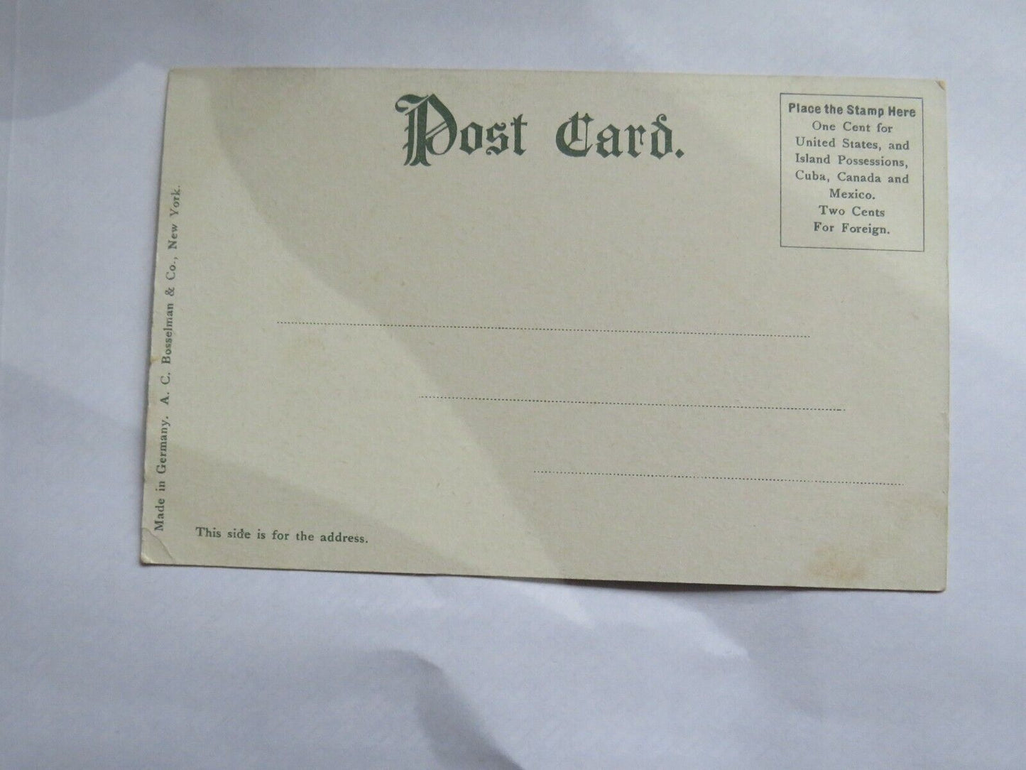 Old Postcard of Old State House, Boston Mass - Ref : 1013