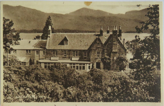 Old Postcard of Loch Maree Hotel  - Ref : 1021