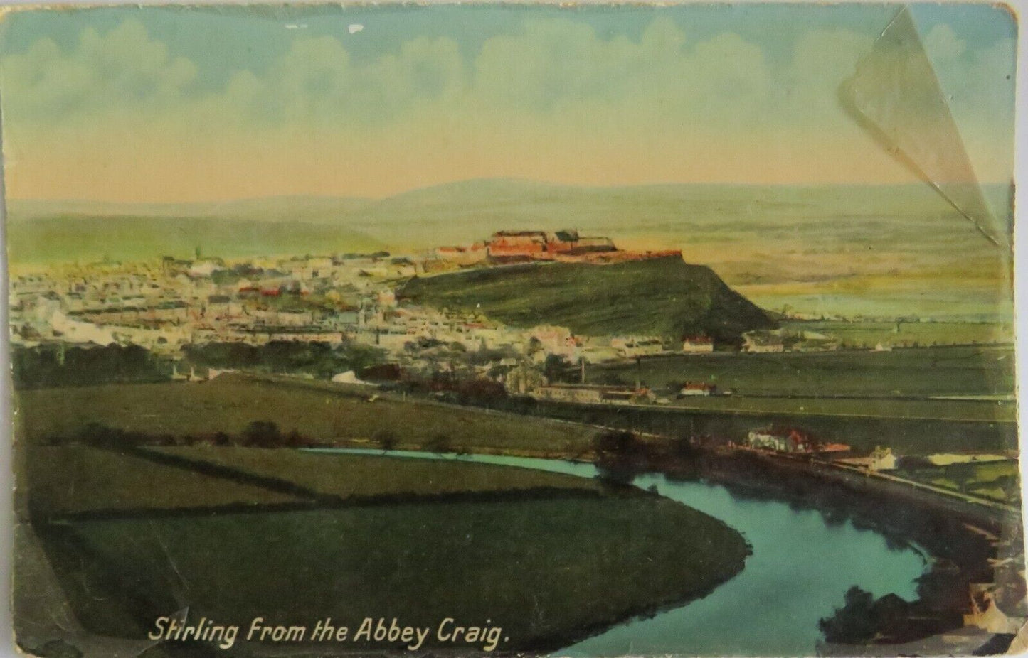 Old Postcard of Stirling From The Abbey Craig - Ref : 1042