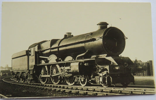 Old Postcard of Great Western Railway, King George II Locomotive Magazine Series