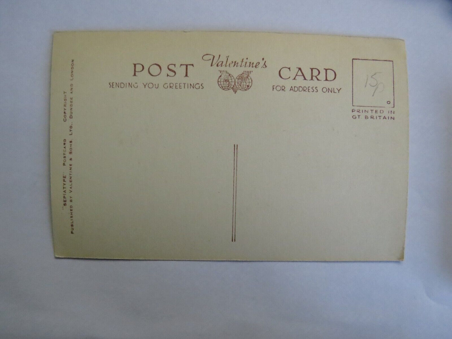 Old Postcard of Rainbow Arch, Lindisfarne Priory, Holy Island - Ref : 1037