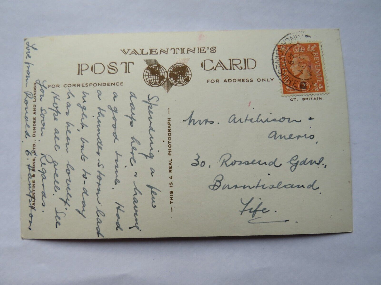 Old Postcard of Primrose Hill, Cults, 1949