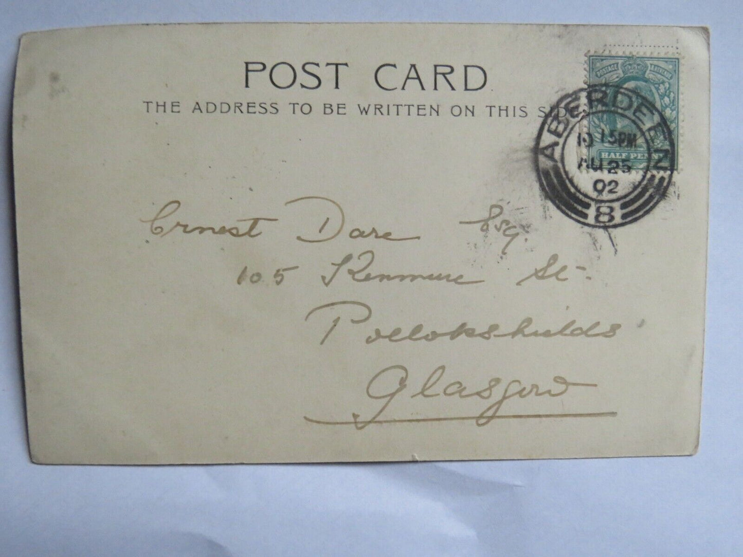 Old Postcard of Old Machar Cathedral, Aberdeen 1902 - Ref : 1012