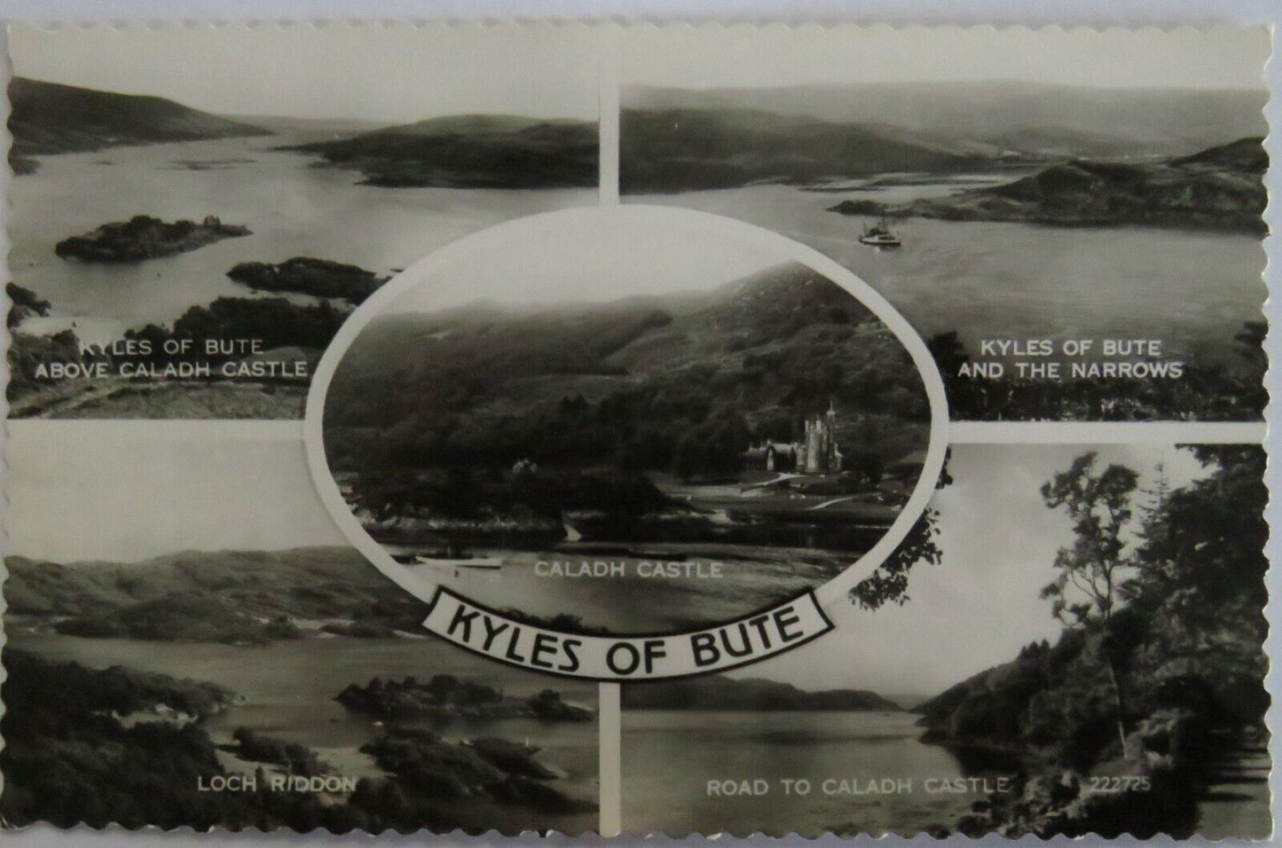 Old Antique Postcard Of Kyles of Bute - Ref : 1040