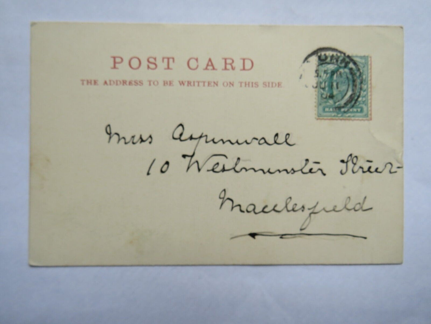 Old Postcard of York Minster, West Front 1904