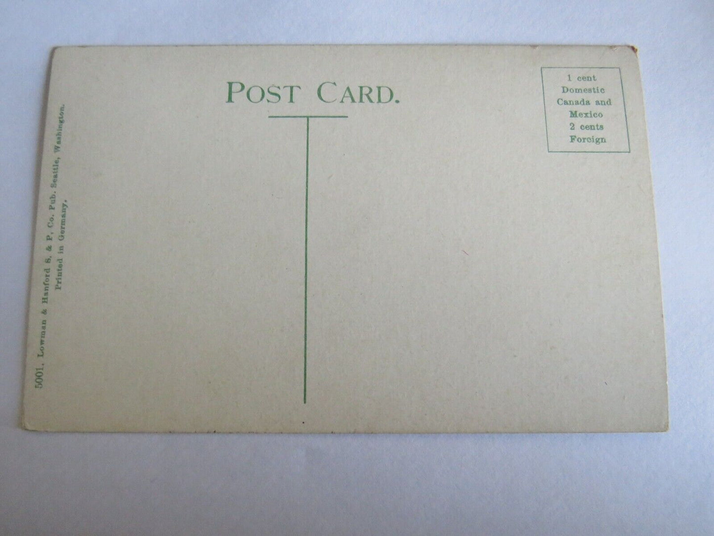 Old Postcard of Taku Glacier Alaska - Ref : 1025