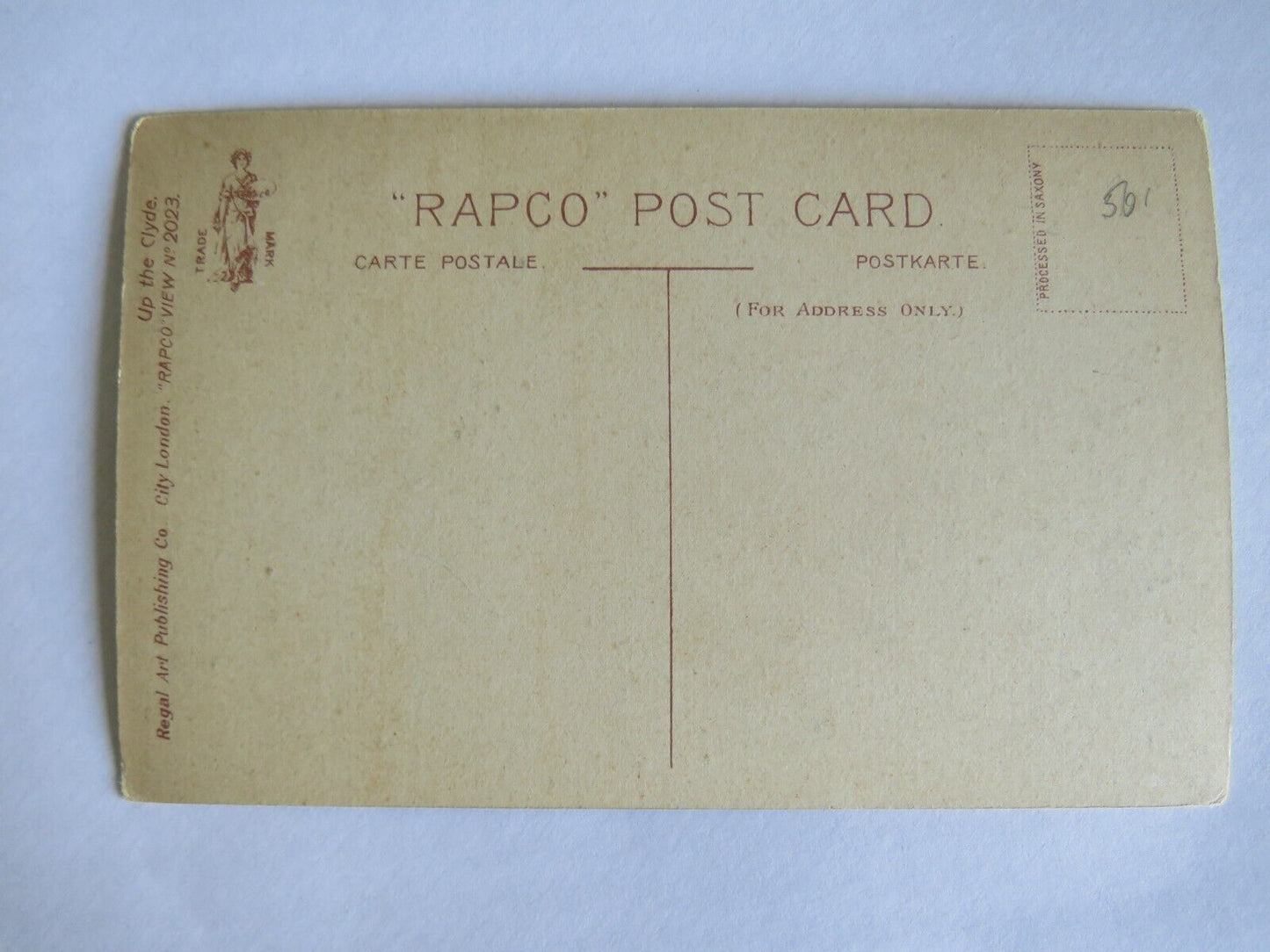 Old Postcard Of Inverkip Glen Near Gourock - Ref : 1001