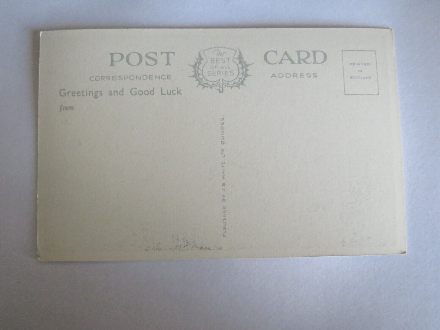 Old Postcard of Greetings From Grantown-On-Spey - Ref : 1027