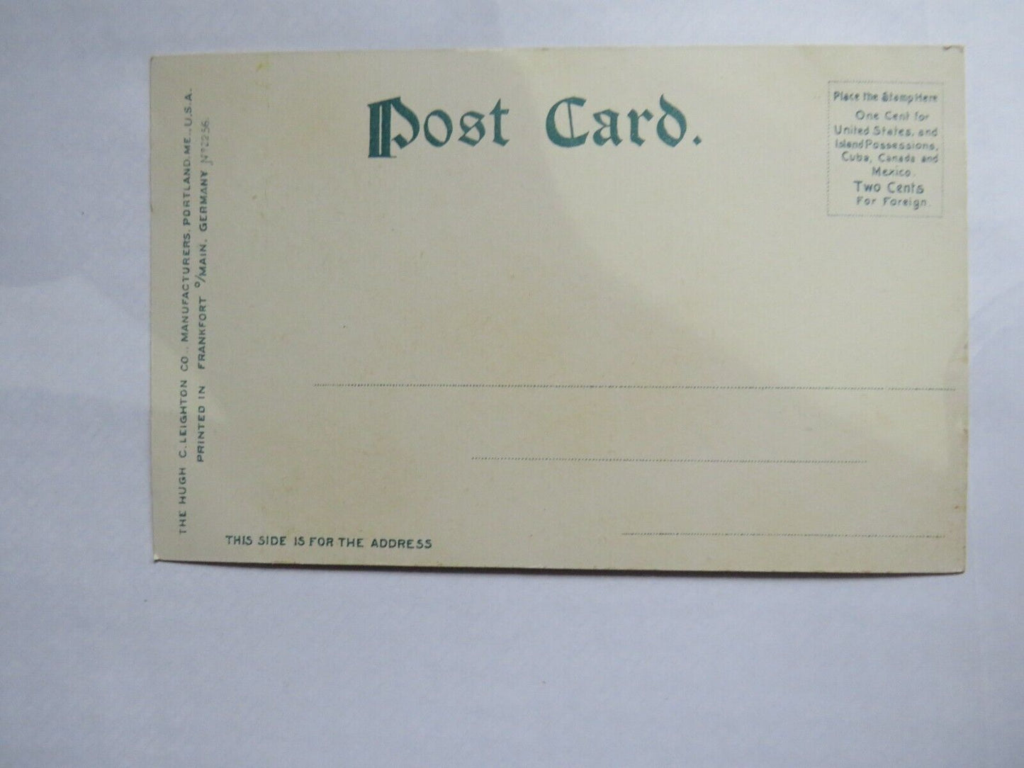 Old Postcard of Birdseye View of the Capital and Albany N.Y. - Ref : 1010