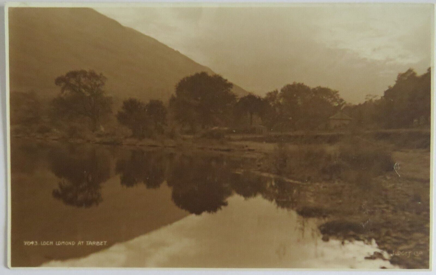 Old Postcard of Loch Lomond At Tarbet - Ref : 1018