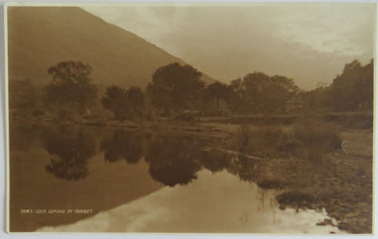 Old Postcard of Loch Lomond At Tarbet - Ref  : 1018