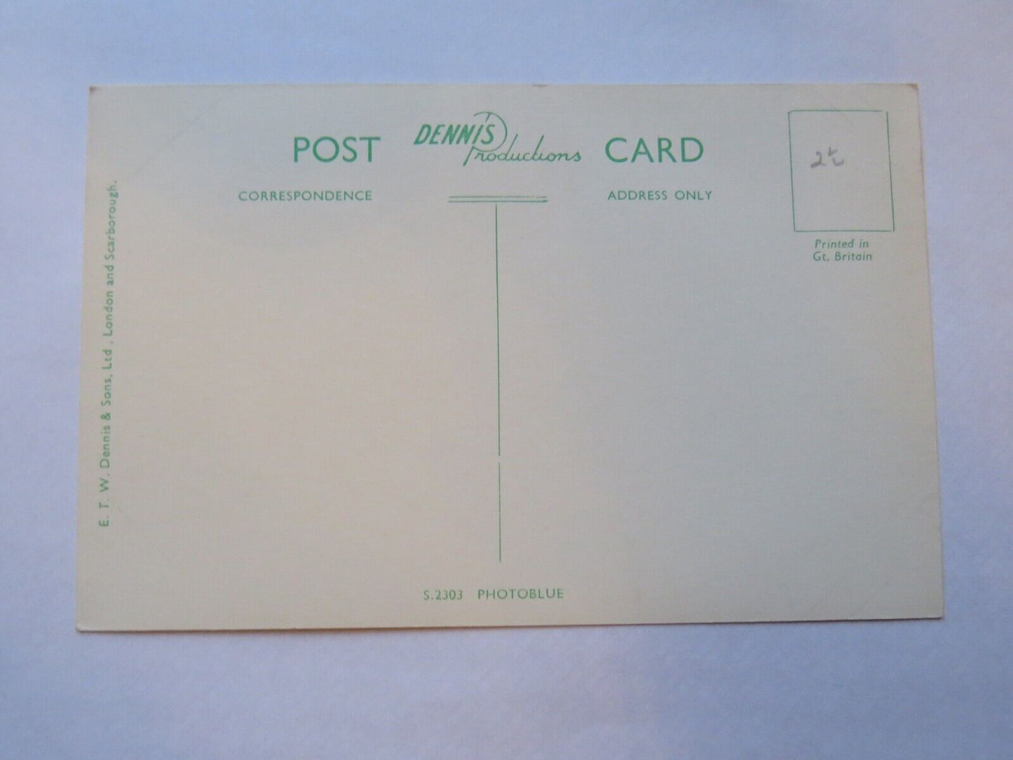 Old Postcard of Seaton, Devon, Looking West