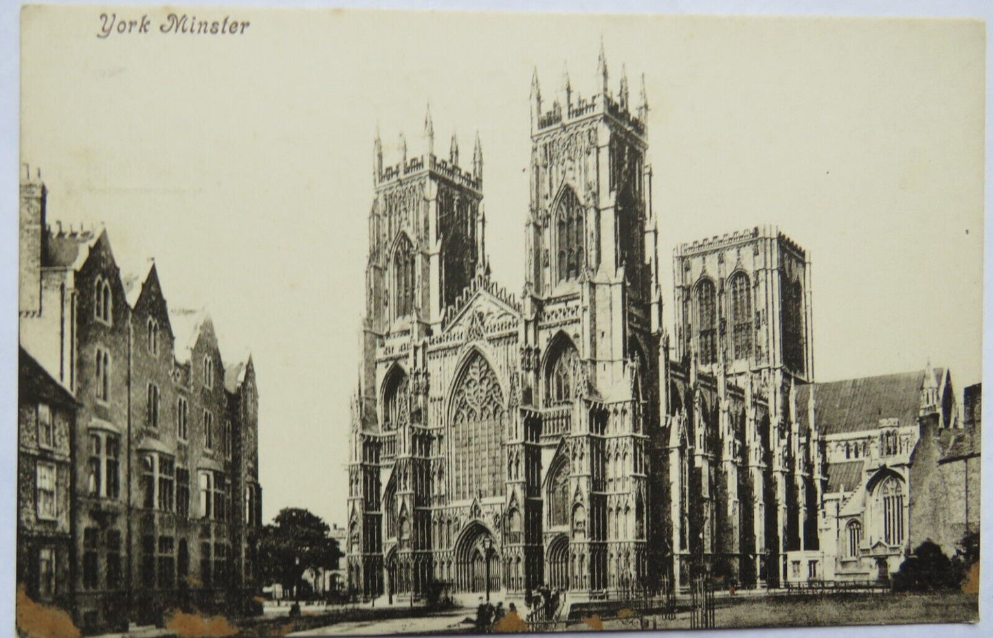 Old Postcard of York Minster