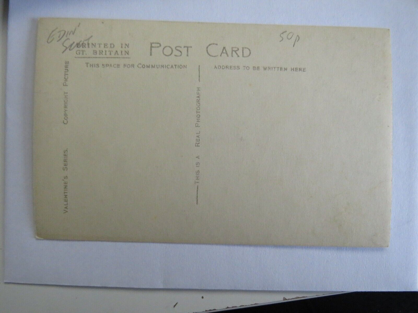 Old Postcard of Edinburgh From The Castle - Ref : 1032