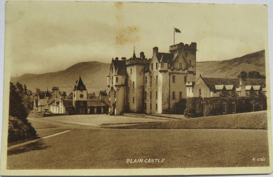 Old Postcard of Blair Castle