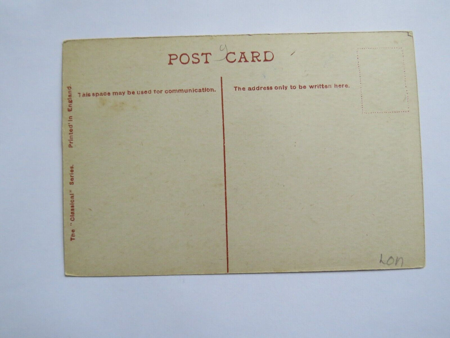 Old Postcard of The Houses of Parliament, London - Ref : 1032