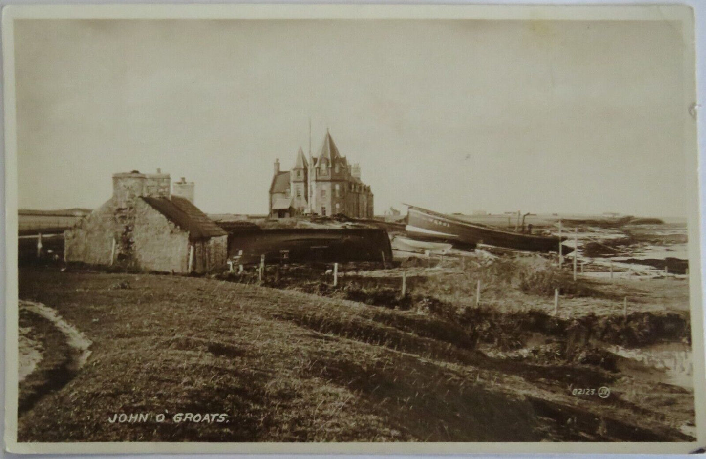 Old Postcard of John O'Groats - Ref : 1017