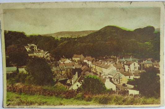 Old Postcard of General View, Cushendall - Ref : 1011